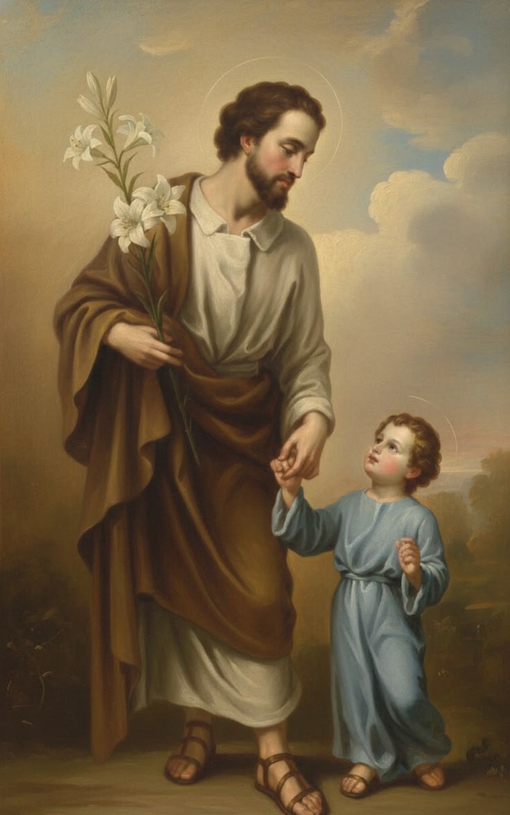 March is the month of Saint Joseph.