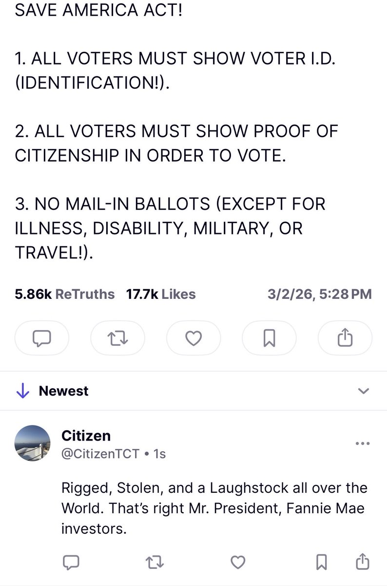 $FNMA <a href="/realDonaldTrump/">Donald J. Trump</a>