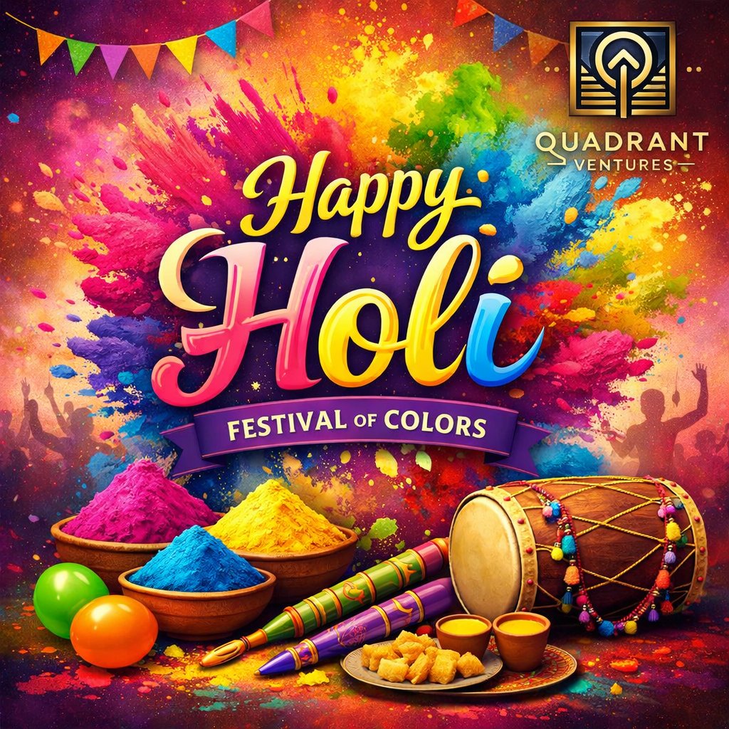 QuadrantVenture's tweet photo. #Holi #HappyHoli #HoliFestival #FestivalOfColors #HoliCelebration #HoliParty #ColorfulFestival #HoliFestivities #HoliMood #HoliVibes #FestivalOfJoy #SpringCelebration #HoliColors #Holi2023 #HoliFun #CulturalCelebration #ItIsHoli #HoliTraditions #CelebrateHoli https://t.co/JDSau16dgj