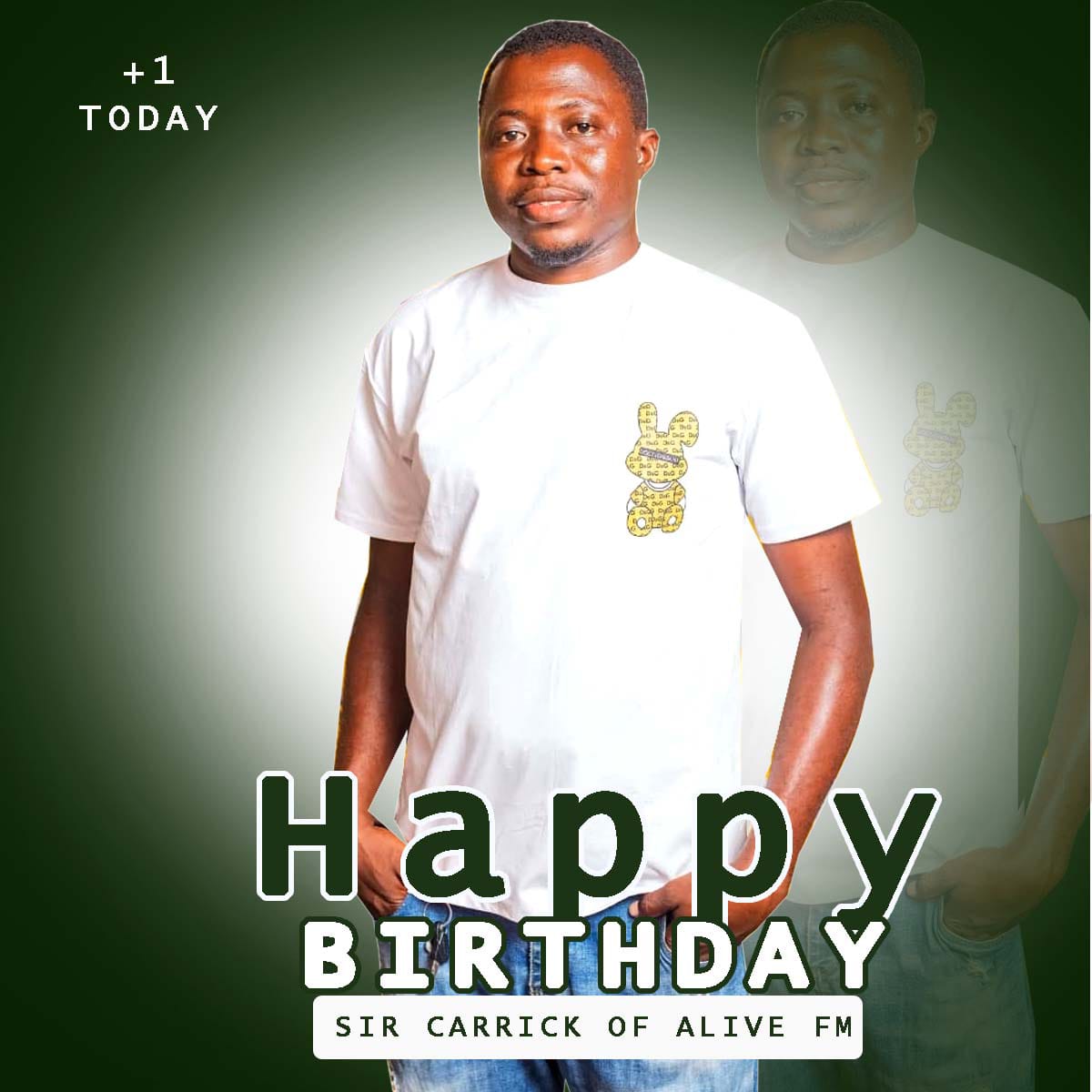 CarrickSir's tweet photo. I'm +1 today help me celebrate myself 🎂🧁🍾🍷🍻 https://t.co/1LnKqI9Kfk