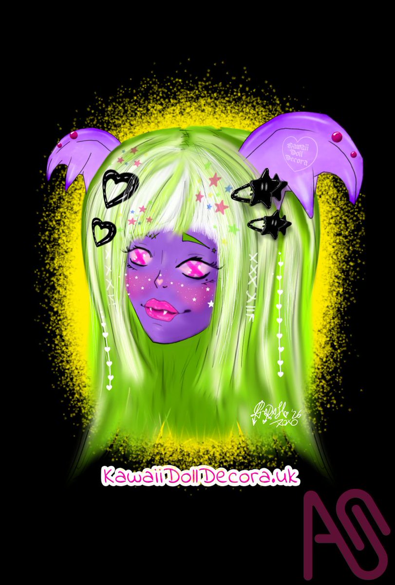 The Bitter End  medibang.com/picture/jv2603… #ARTstreet #MediBang #monster #punk #Goblin #woman, #bright,