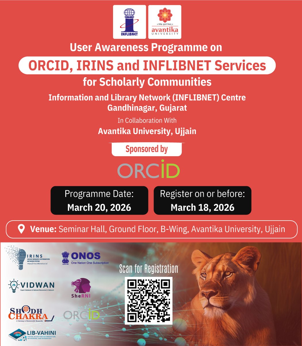 INFLIBNET Centre tweet media