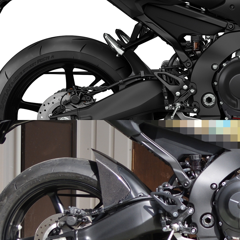 YZF-R9のインナーフェンダー（エクステンション）お値段が決定しました！
FRP黒ゲル/13,800円・カーボン/23,500円（消費税・送料別途）

写真は赤色に同色塗装して取り付けたイメージです😊

バイク屋さん、用品屋さんへの業販OKです。
ご興味のある方、ご連絡くださいませ。

#yzfr9 #ヤマハLOVE