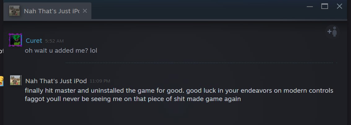 okay i was angry af earlier because i was JUST about to hit Master rank but server maintenance JUST started, so i was pissed at my horrible luck. but then i see this message AND MY MOOD IS SO MUCH BETTER NOW LMAOOO, this was fucking hilarious oh my fucking god! 😭