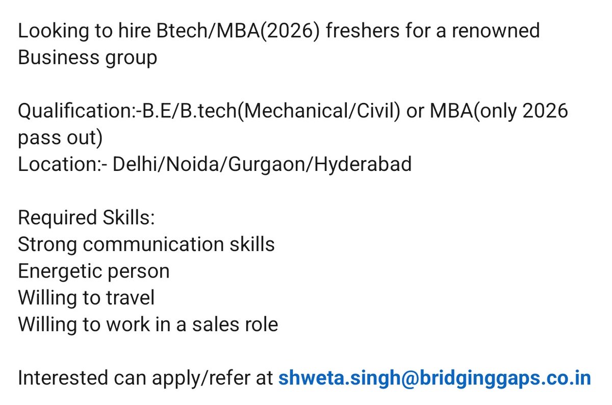 ICS JOBS tweet media