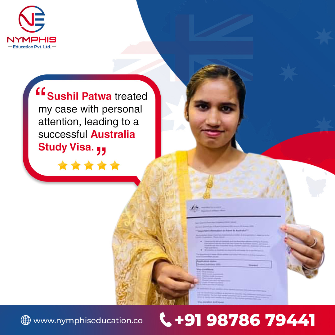 NymphisEdu40915's tweet image. From Counselling to Visa Grant 🇦🇺✨
Another student successfully flying to Australia with Nymphis Education!✈️

Your dream destination is waiting! 🌏
☎ +91 98786 79441
🌐 nymphiseducation.co

#AustraliaStudyVisa #VisaGrant #NymphisEducation #StudyAbroad #AustraliaDream