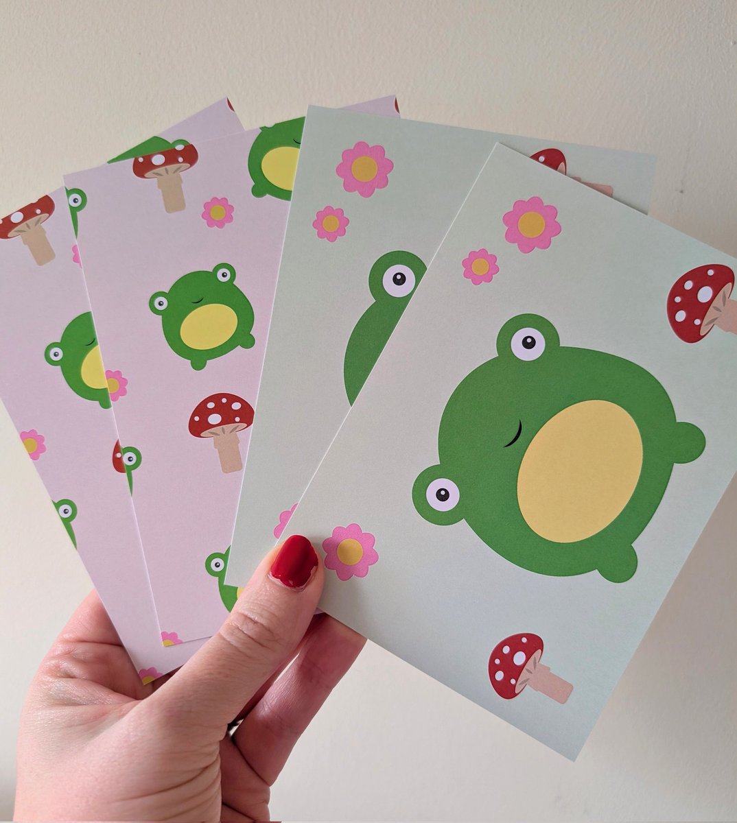 andrealem's tweet image. Cute froggy postcards 🐸
A pack of 4 with 2 designs 
etsy.com/uk/listing/165…

#earlybiz #frog #postcards #tuesdayvibe #giftideas