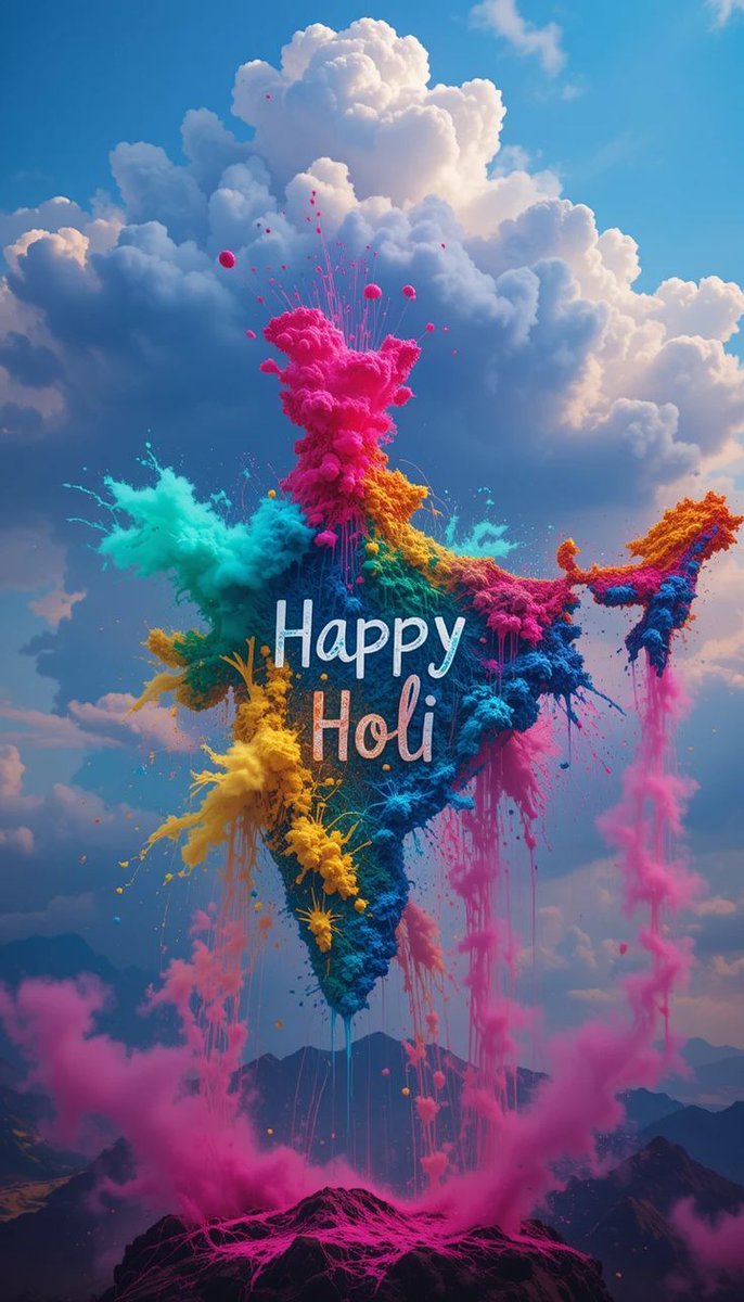 *रंगों का यह पावन पर्व आपके जीवन में हर दिन नई ऊर्जा, नई आशा और नई उमंग से परिपूर्ण रहे।*🌷🌷
*आपको तथा आपके समस्त परिवार को होली की मंगलमय शुभकामनाएं*  🌹🌹
