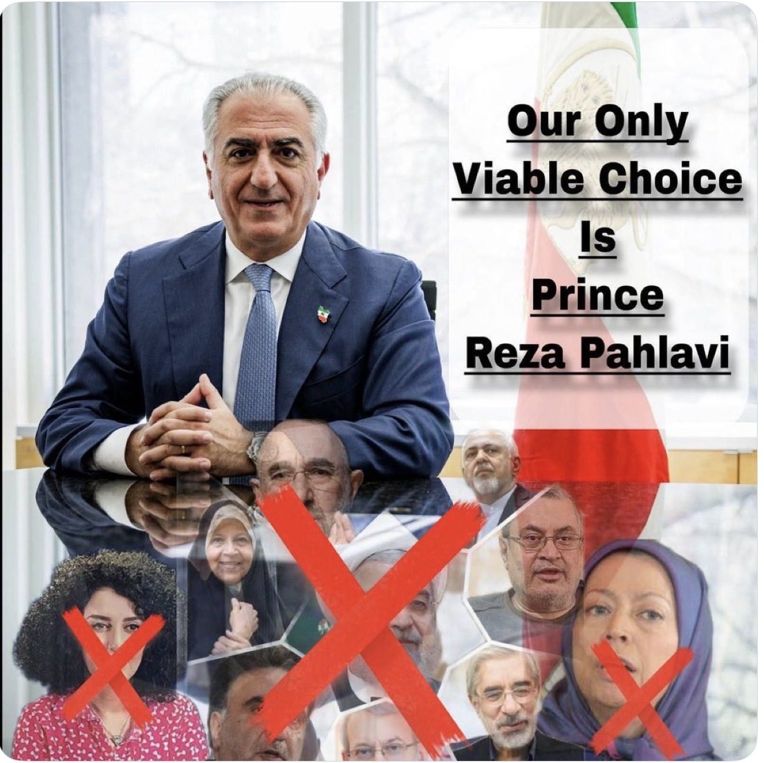 AmyNadimi3's tweet photo. @StateDept 2026 Reza Pahlavi for Iran - 2028 Marco Rubio for USA 🇺🇸💚🤍❤️ #Iran #RezaPahvali https://t.co/9wXylmEeYK