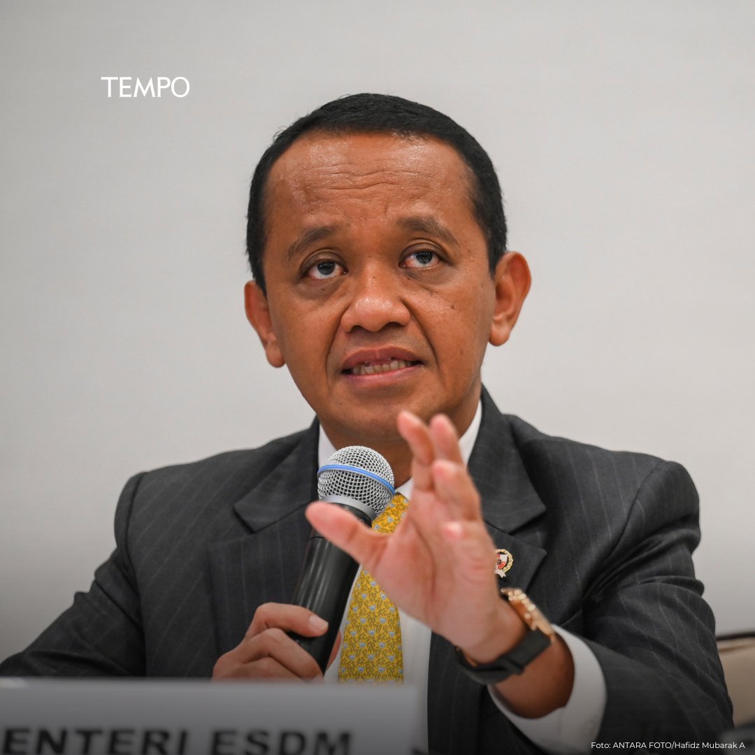 tempodotco's tweet photo. Bahlil: Cadangan BBM Nasional Masih Cukup untuk 20 Hari https://t.co/YoA9iNwlgb