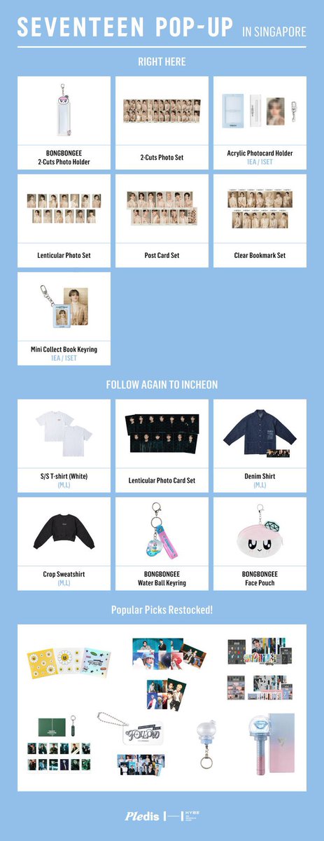 ✨ RT are appreciated ✨

[OPEN JASTIP] 
Seventeen Pop Up Singapore

📍 JKT
✨ limited slot
📅 Visit 8 February (pagi)
🛒 25/3 via Oren or 9/3 Go/Grab Instan

✅ Fee Jastip
❌ Fee pack &amp; adm 🍊

DM for more price and detail
t. wts hc jastip svt pop up sg merch lfb