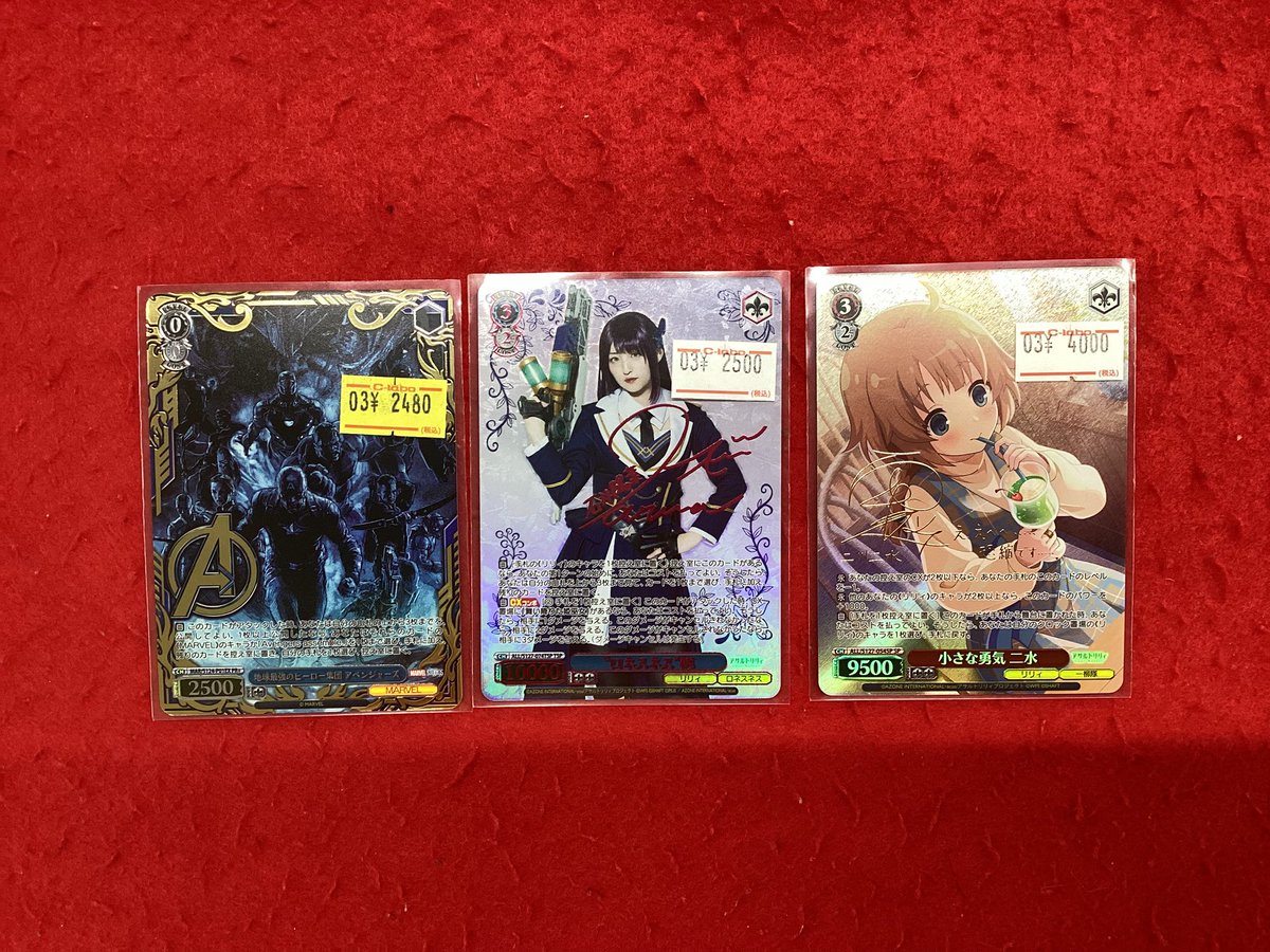 ヴァイスシュヴァルツ 販売情報】 こちらの商品入荷しました‼️ 状態や