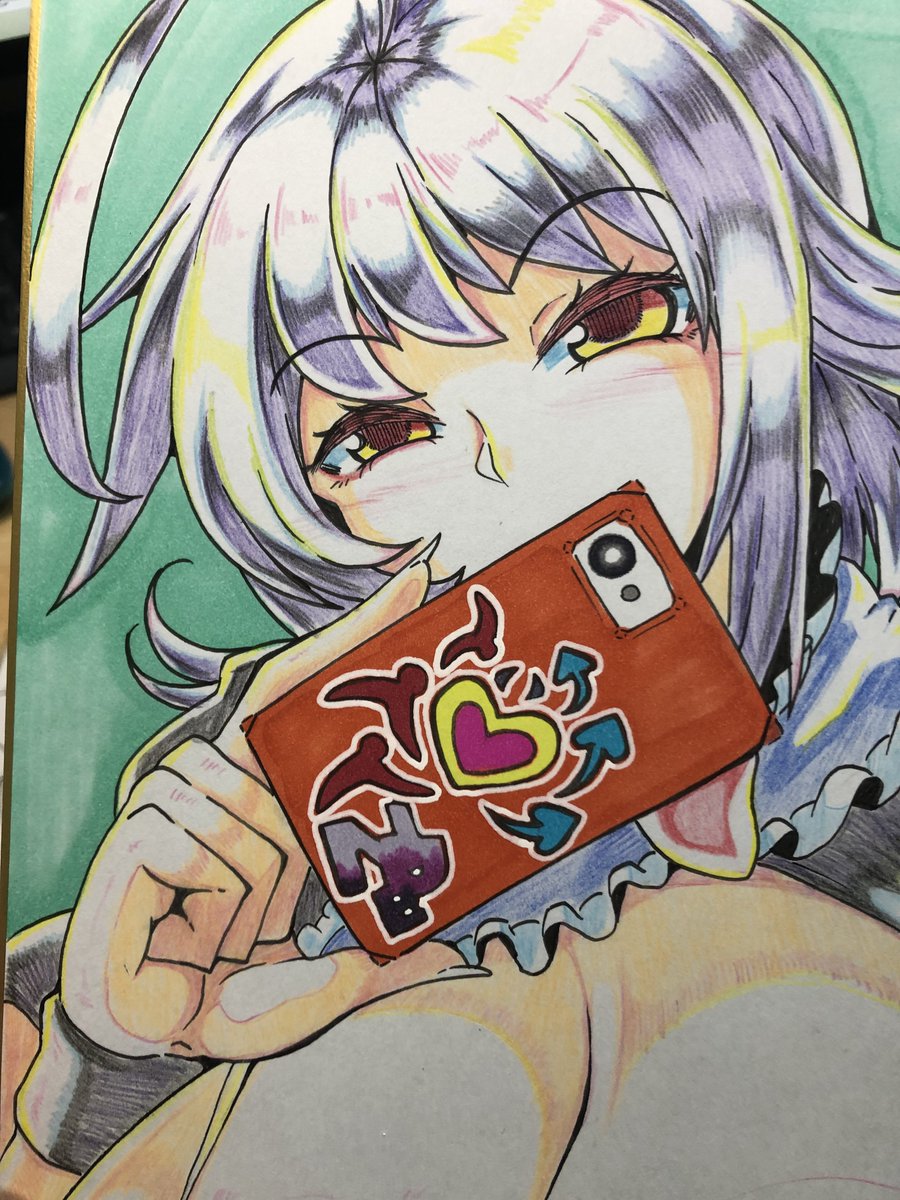 例大祭ぬえちゃん色紙
ブラ見せ自撮りすき 