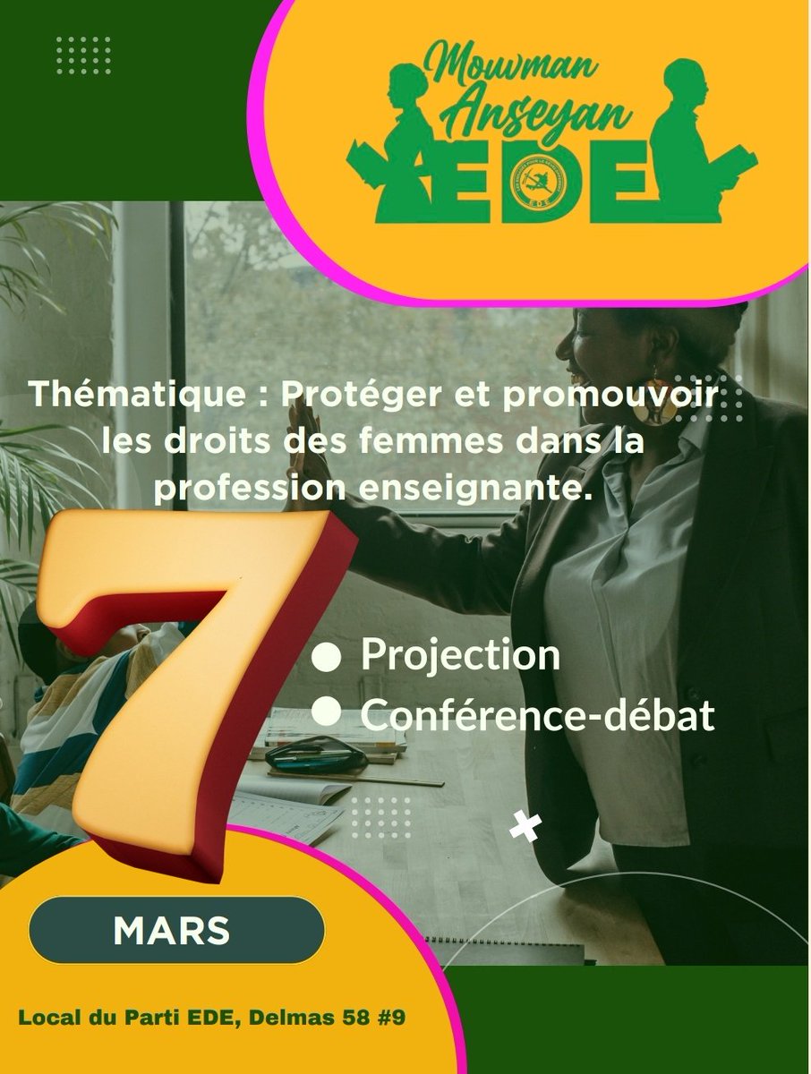 Mouvman Anseyan EDE tweet media