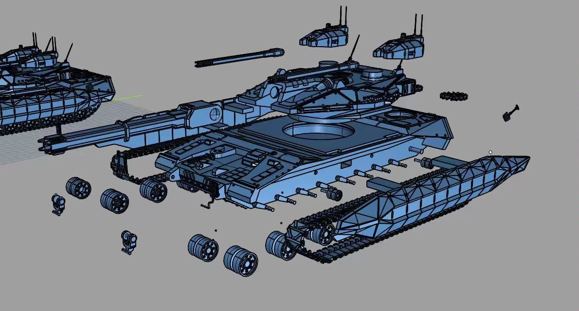 gugulushu's tweet photo. 2026wf夏の予約申し込みを済ませました。作品は1/144スケールのT-651タイタンです。

We have pre-applied for the 2026 wf summer session. The work we submitted is a 1/144 scale T-651 Titan.

#地球防衛軍
 #EDF6 
#EDF5 https://t.co/BTu2y2y0PC