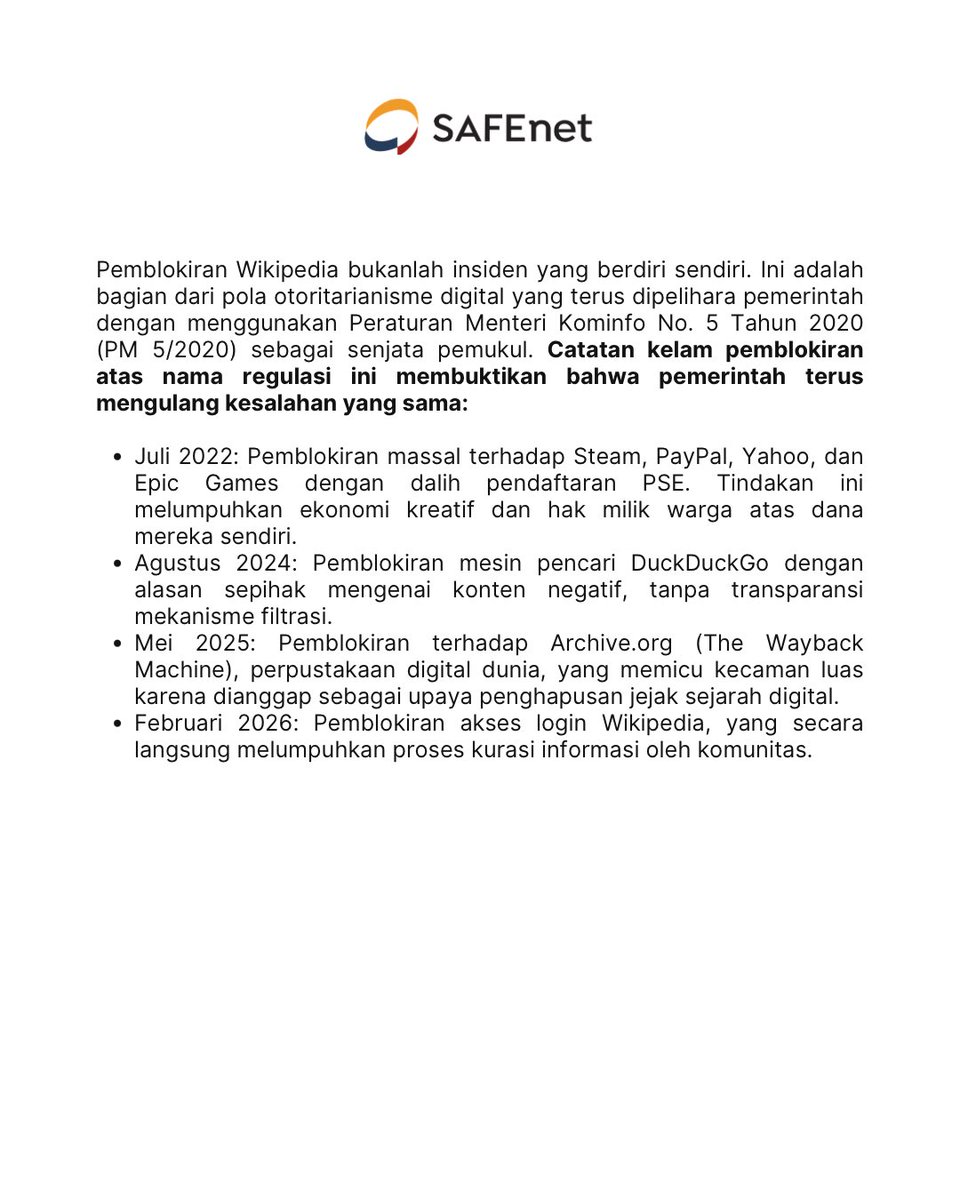SAFEnet | Southeast Asia Freedom of Expression Net tweet media