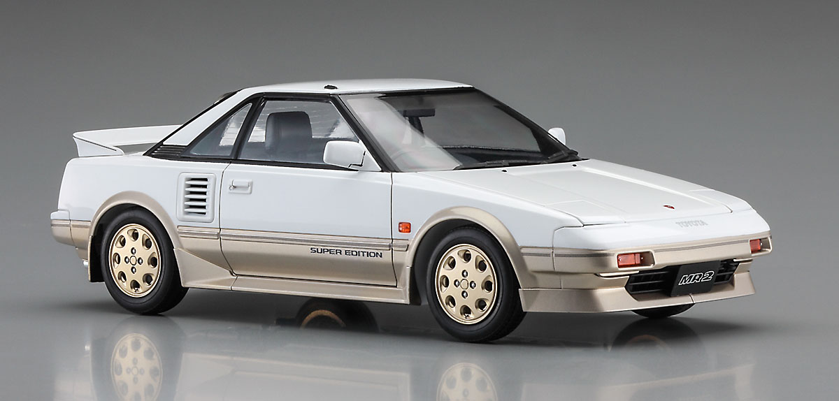 hasegawa_sales's tweet photo. 【4月再生産情報】

20604 1/24 トヨタ MR2 （AW11） 後期型 スーパーエディション（再販）

300台限定で販売された特別仕様車を再現！ 

2026年04月18日頃発売 ！
ご予約宜しくお願い致します。
https://t.co/UV1W0q616I
#ハセガワ #再生産 https://t.co/HFlPy12HiE