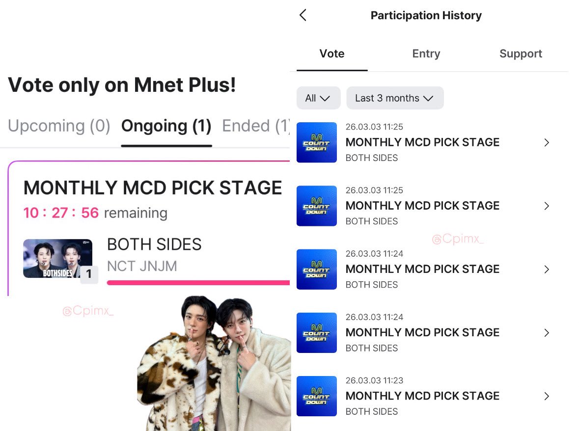 พี่นั่งโหวตในวัดให้เรยย 🩵🩷🙏🏻
#โหวตเพื่อเจโน่แจมิน