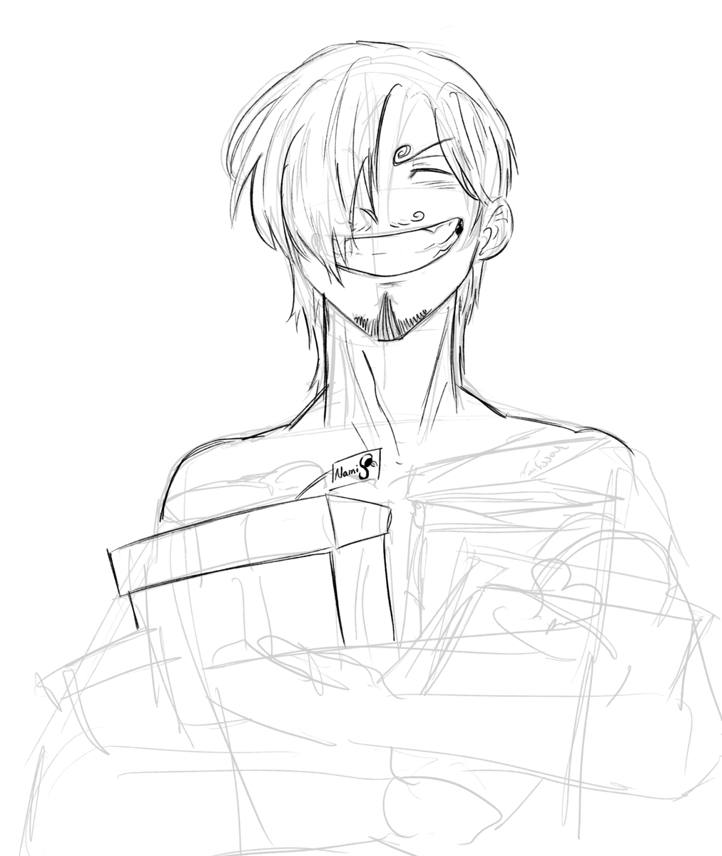Heaven knows I’m not finishing this so happy bday sanji