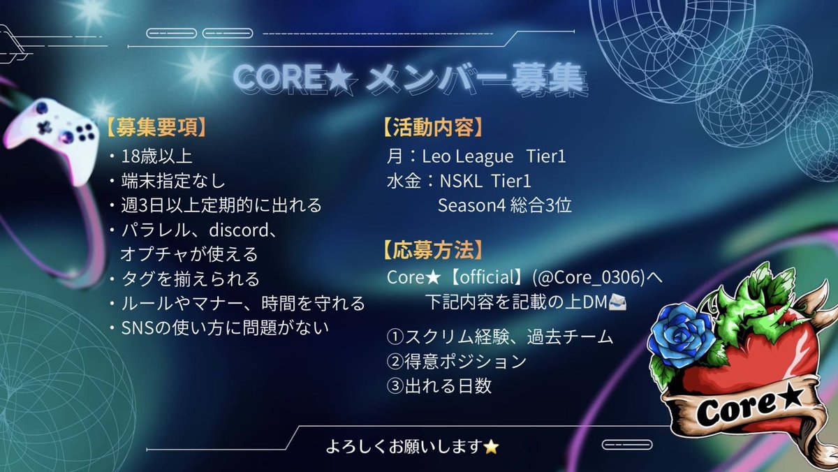Core★【official】 tweet media