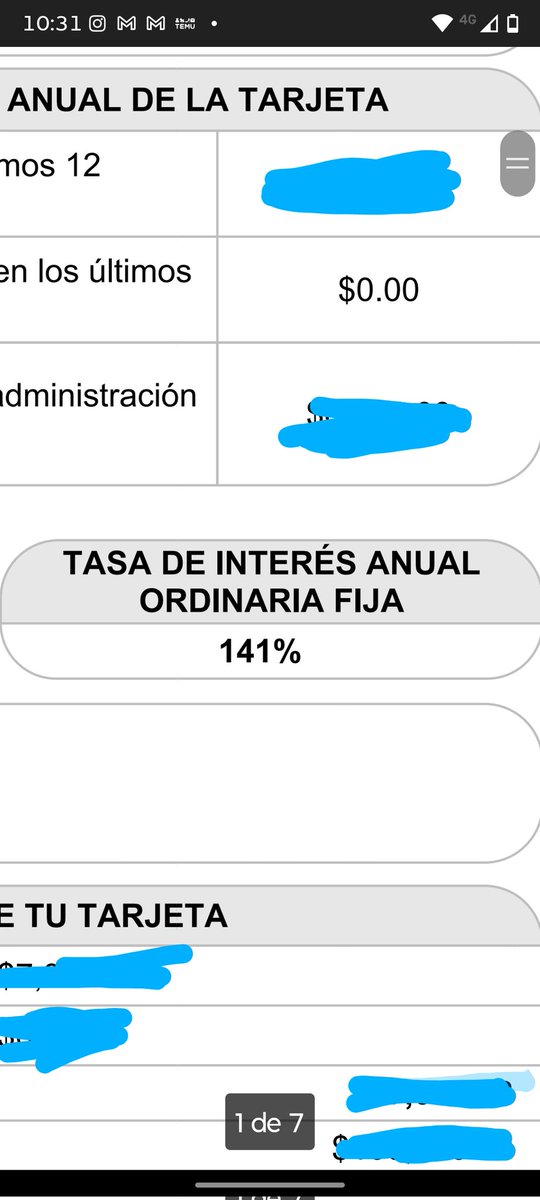 chuoavila's tweet photo. Cómo es posible que @INVEX  específicamente @invextarjetas te suba descaradadamente y de manera desalmada los intereses de tu TDC hasta 141 % anual sin que siquiera notifiquen. Esta es la segunda vez que hacen eso. Son unos ladrones. Ayuda @Profeco @CondusefMX @jeliara https://t.co/LW4z5ErzIN