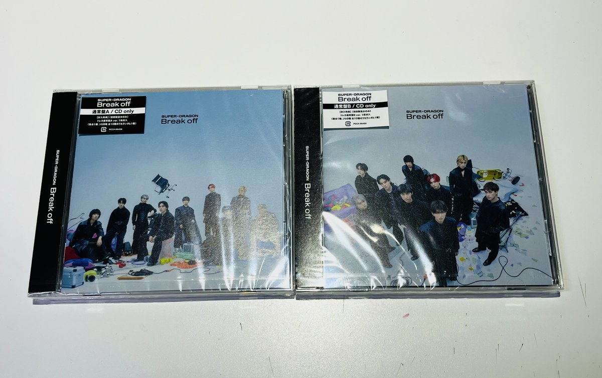 大阪店】💫本日フラゲ日💫 SUPER☆DRAGON『Break off』 2タイプ入荷