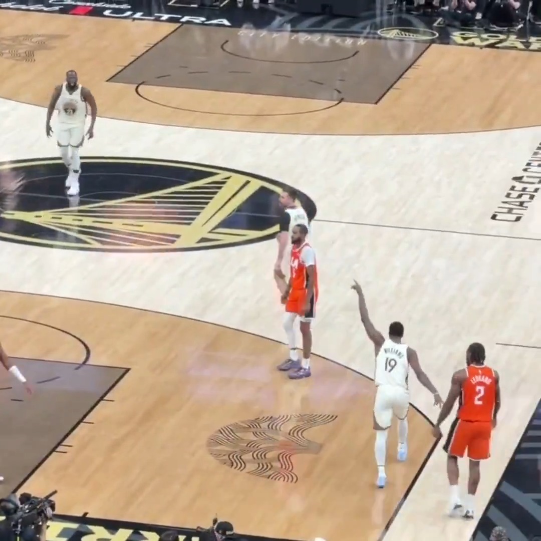 Nate Williams with a lil pep in his step 👌