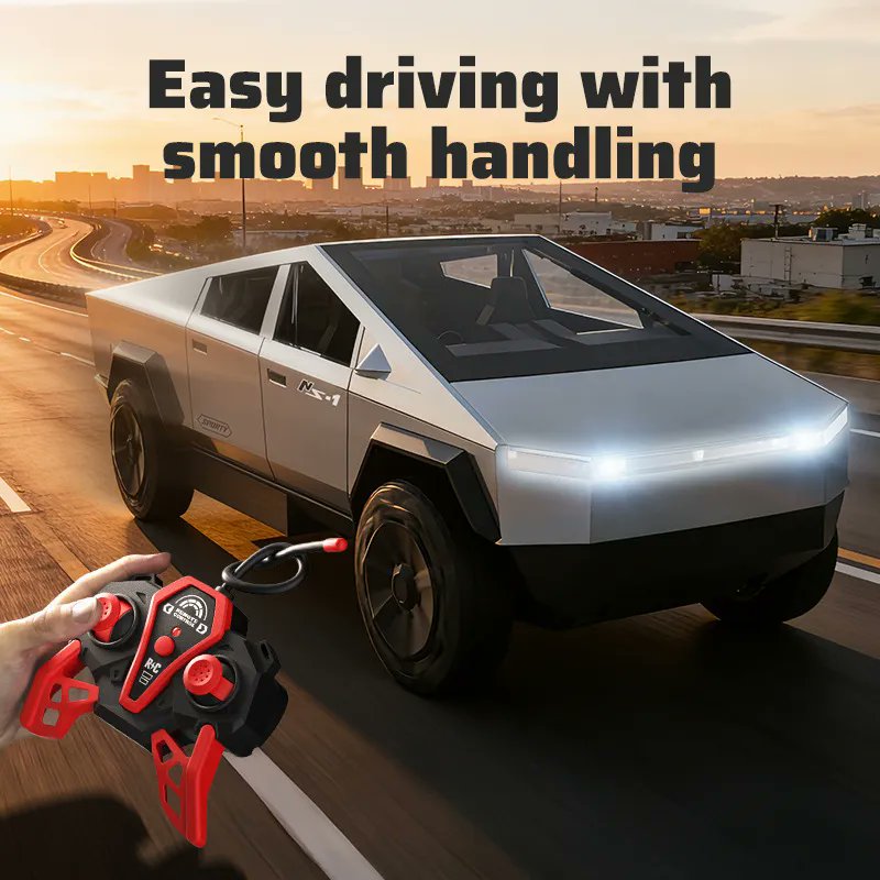 arnoldonspace's tweet photo. Regular RC car: drives.
This RC car: drives + sprays mist.
Which one are you choosing?
https://t.co/5rtoVQr1Wh

#RCBattle #FuturisticDesign #RemoteControl https://t.co/K8r8Jc7Vez