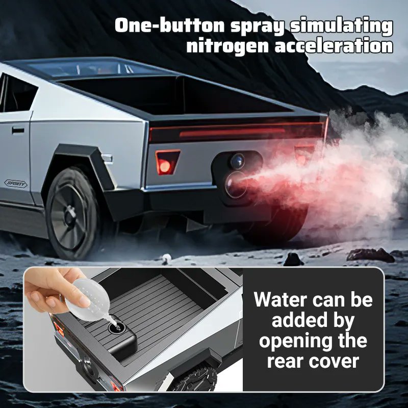 arnoldonspace's tweet photo. Regular RC car: drives.
This RC car: drives + sprays mist.
Which one are you choosing?
https://t.co/5rtoVQr1Wh

#RCBattle #FuturisticDesign #RemoteControl https://t.co/K8r8Jc7Vez