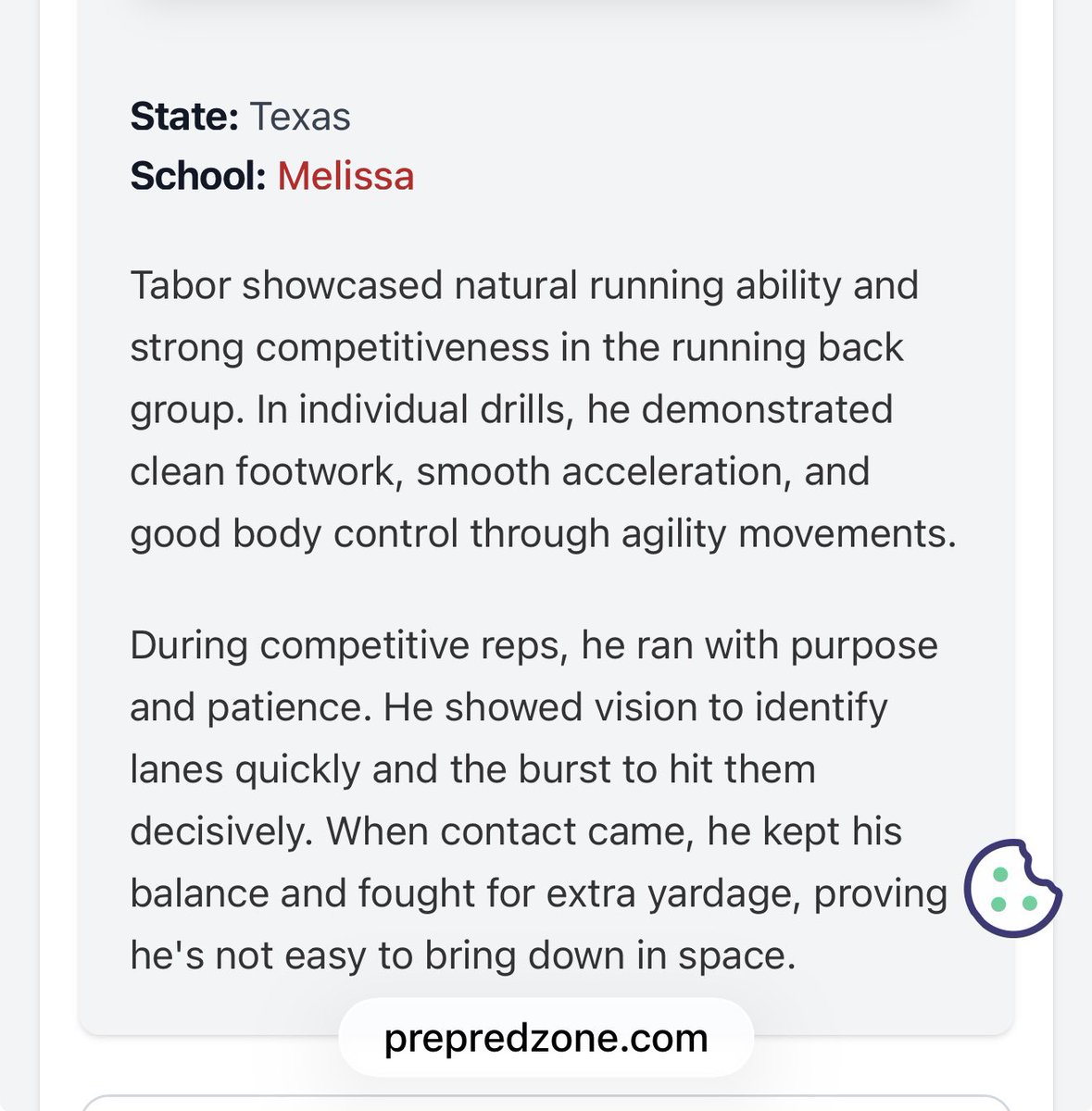 Jeremiah “Bear” Tabor ‘28 tweet media