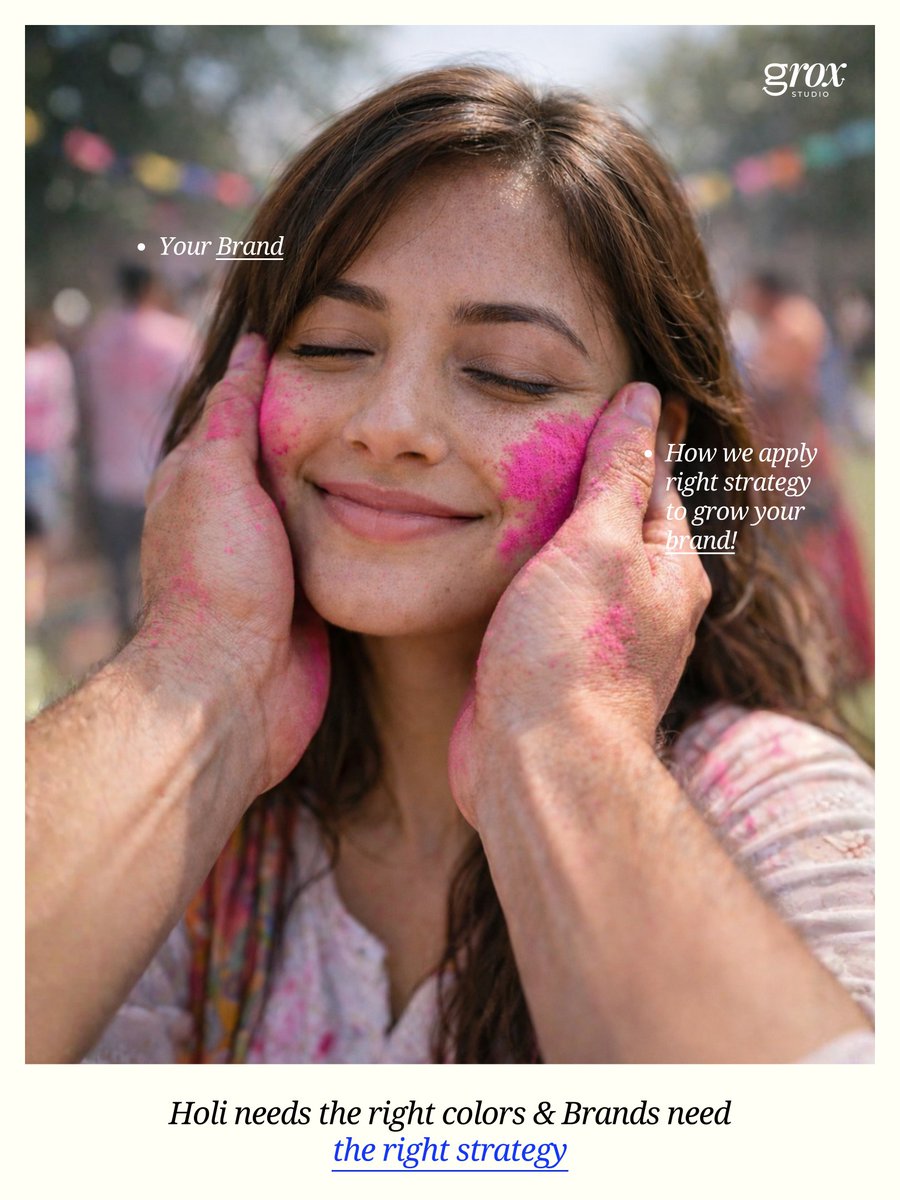 GroxStudio's tweet photo. Happy Holi from the Grox team. https://t.co/XGlbMzPn18