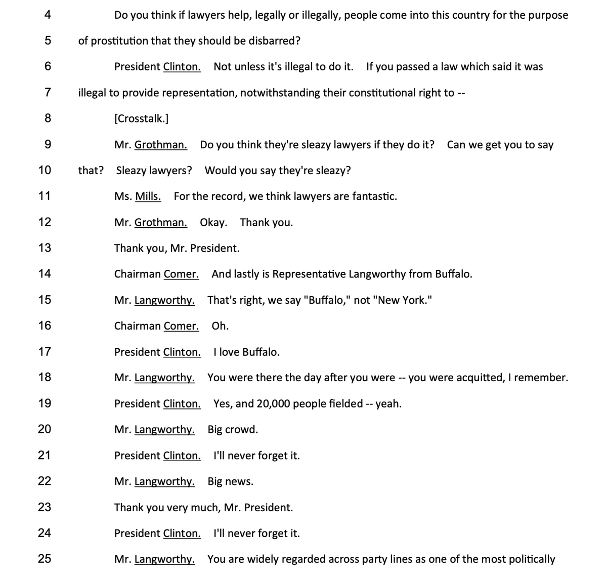 this transcript is honestly more gripping than the books i'm currently reading. a real page turner