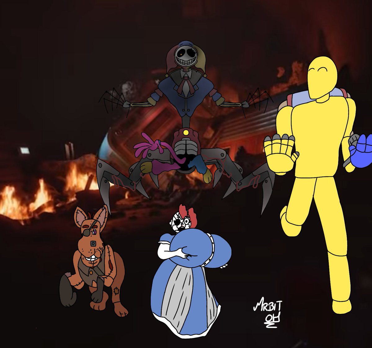 Corre ahí viene prototipo 🏃🗣️‼️
Mi curi poppy playtime capitulo 5 xD
#poppyplaytimechapter5 #PoppyPlaytime #PoppyPlaytimefanart #poppyplaytimeprototype