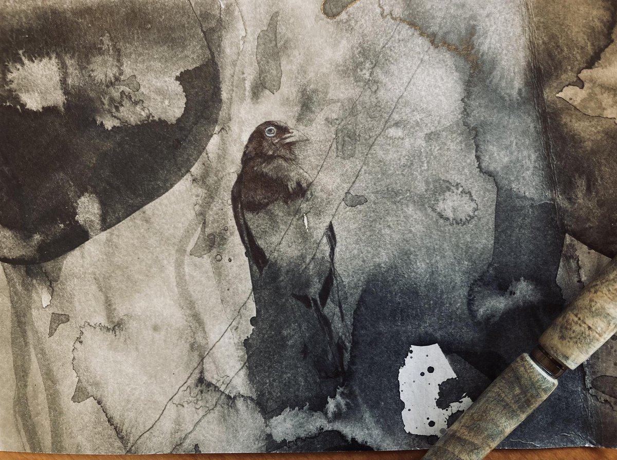 tonko62's tweet photo. 久々に絵を描き始めた https://t.co/p2dybUEU4n