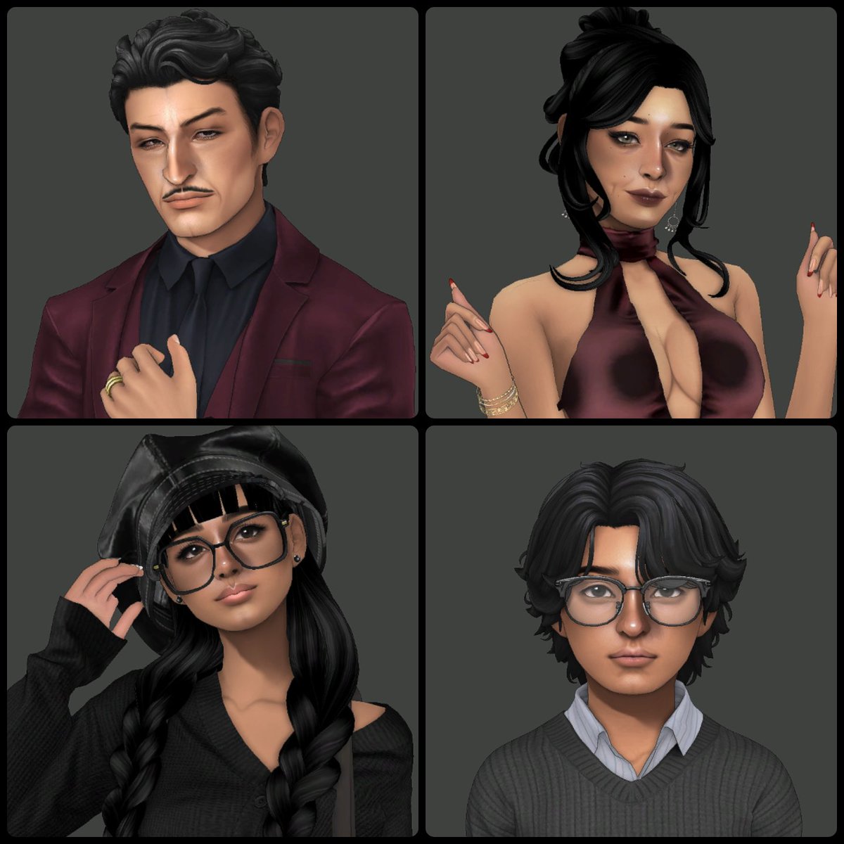 tinniewaffle's tweet photo. Goth household complete! Another fun stream wonder who's next... https://t.co/wHeeehKKQR