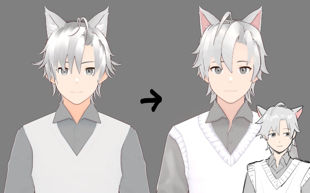 「Hi, Winston is the person that custom ed」|maplesightsのイラスト