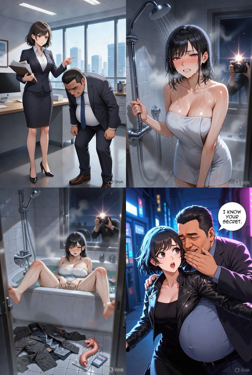 ivanbuaa's tweet photo. 新开一个office系列，Powered by Grok

#OfficeLady #Sexual #Asian #Grok #凌辱 #偷拍 #漫画 #调教 https://t.co/IEIAmVn2eQ