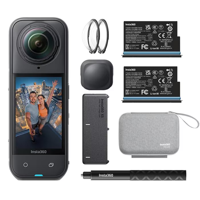 mapcamera's tweet image. いつもご愛顧ありがとうございます。 

【おすすめ新品情報📸】
期間限定⏰新品Insta360製品 SALE実施中🔥

🎞️本日のおすすめ🎞️
「#Insta360 X5 エッセンシャルバンドル CINSAAHA-X504」
mapcamera.com/item/697764476…

360度の撮影が可能なアクションカメラです🏂
8Kの高画質に、暗所性能もバッチリ👍