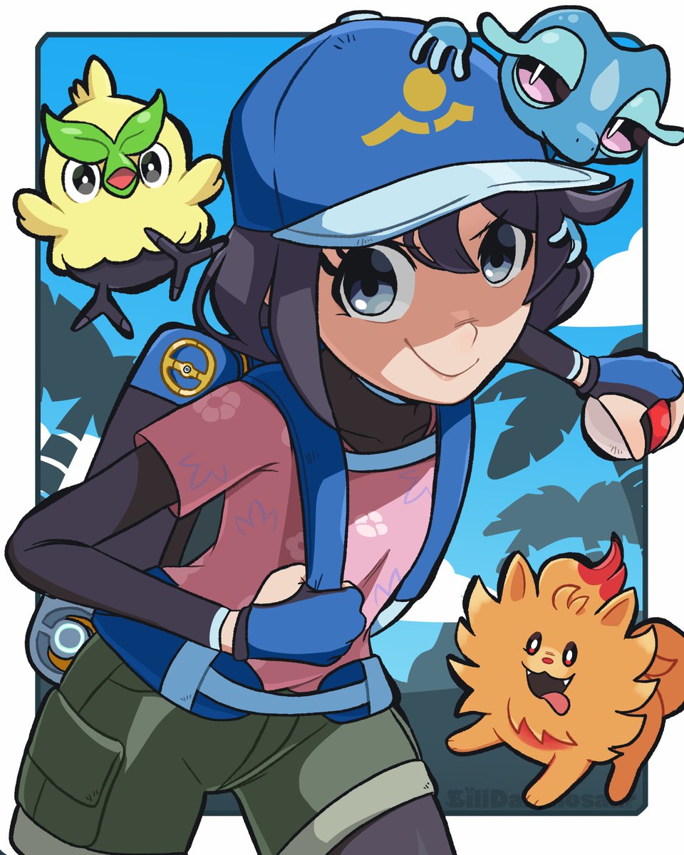 Choose your Starter   🍃🔥💧