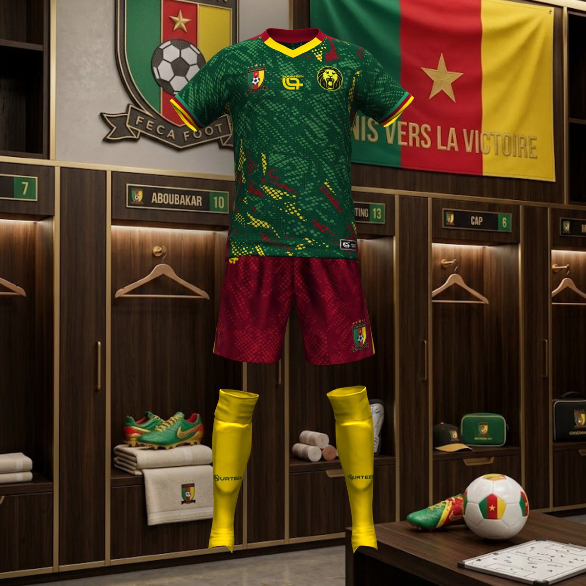 Carloxkitmaker's tweet image. 🇨🇲 CAMERON HOME KIT – PREVIEW 🇨🇲
Les presento el preview del nuevo Home Kit de Camerún 🔥
Muy pronto disponible 👀
¿Qué opinan del resultado?
#Cameron #Cameroon #HomeKit #PES2021 #KitMaker #FootballKits #CarloxKitMaker
