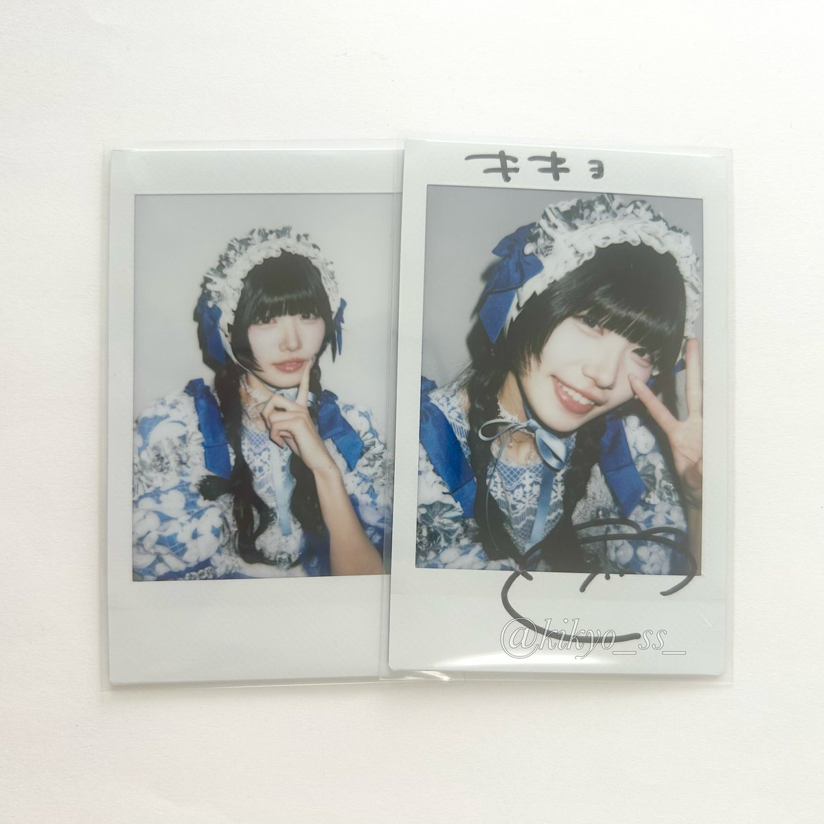 あゆサンタからのプレゼント届いたよ🎁 最後の撮り下ろしチェキ