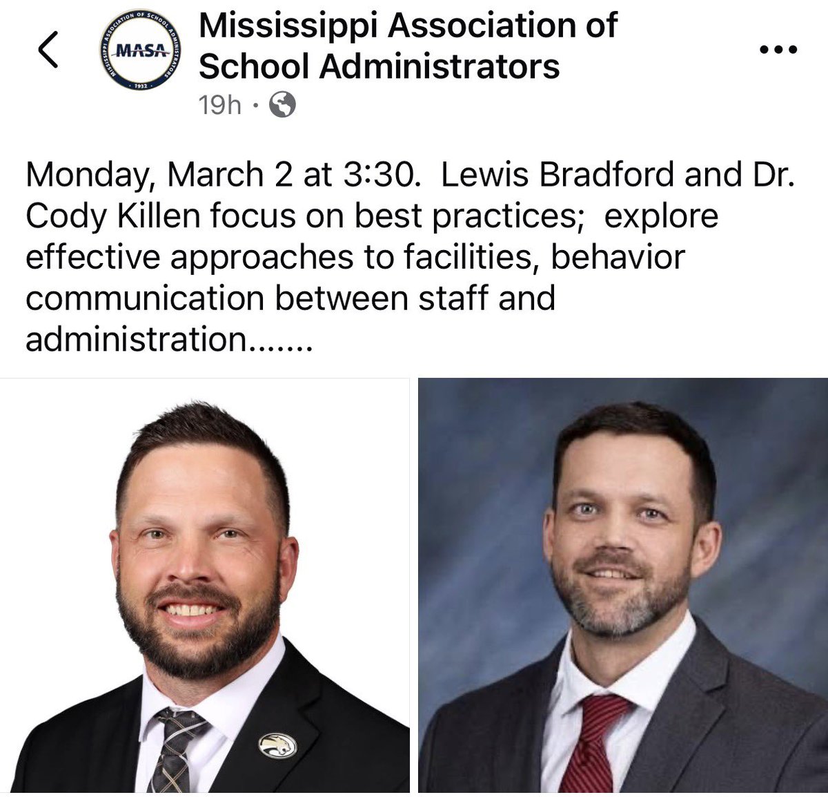MrB_notBelding's tweet photo. Had a great time visiting with admin from all across Mississippi today! https://t.co/qZMXgBzj2Z