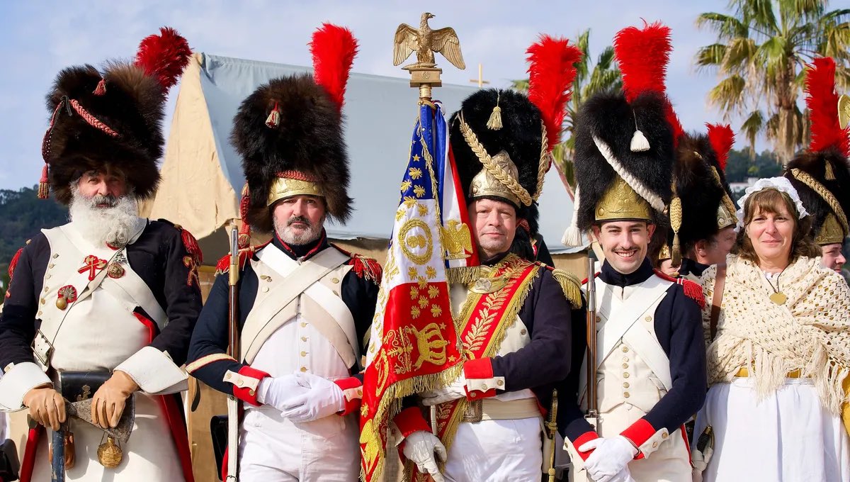 NNews47697's tweet photo. 📻Radio : France Bleu - La reconstitution du débarquement de Napoléon à Golfe-Juan
📅2 mars 2026
🔗 https://t.co/4B9QGWYU1L
#napoleon #routenapoleon #vallaurisgolfejuan #reconstitution https://t.co/cR17ZLW1sU