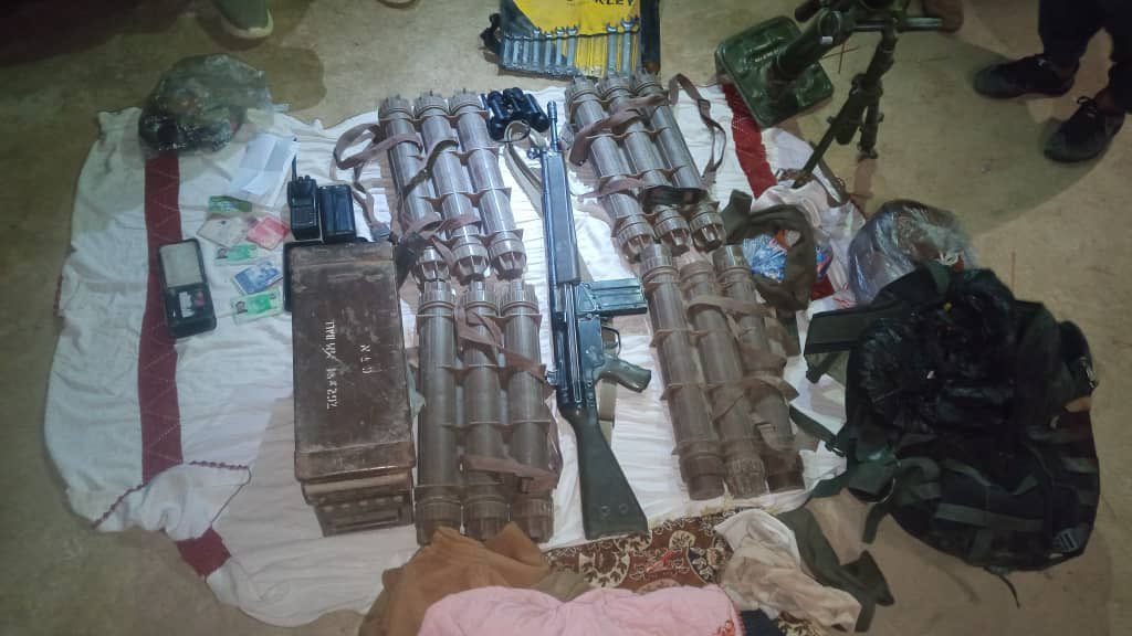 Afghan infantry forces seized weapons from Pakistani military regime soldiers following operations near the Durand Line in Shorabak, Kandahar province. The operation was conducted in response to recent aggression against Afghanistan.