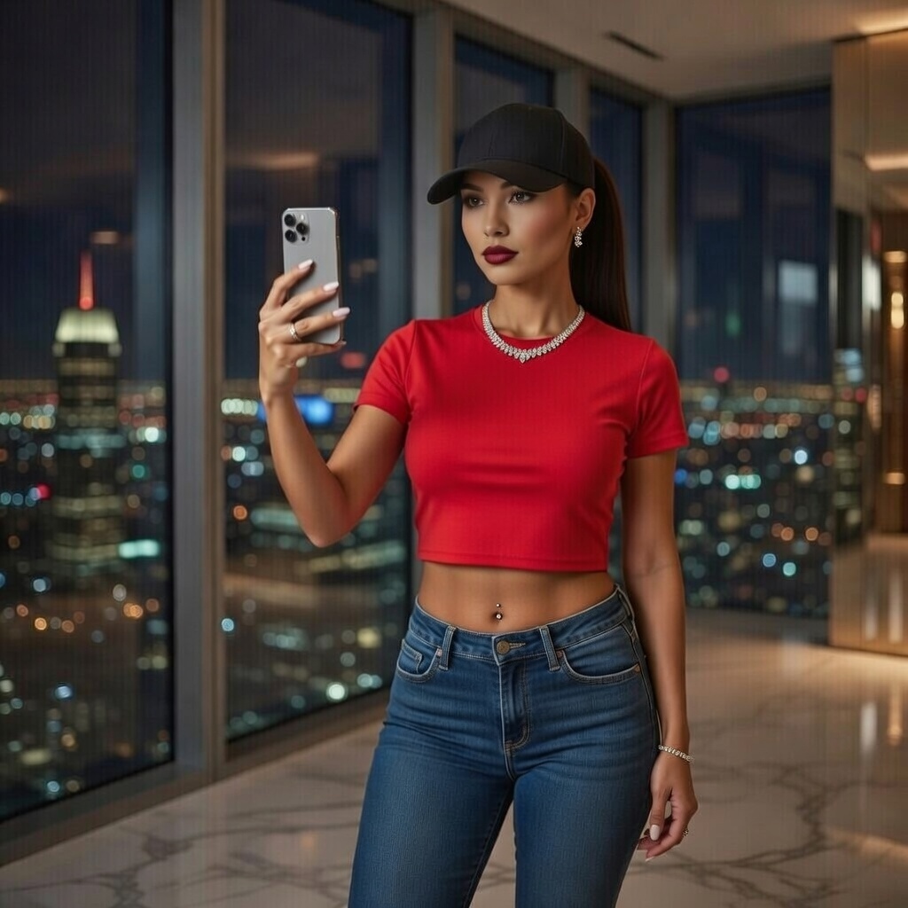 SoLanaDelRio's tweet photo. ✨💎 Mirror check: serving looks &amp; confidence🔥🌟 Casual vibes today but the glow never takes a day off👑⚡ Who’s matching this energy?

#SoLana #PushStart #Aesthetic #BossBabe #CityVibes #DiamondDrip #RedHot #MirrorSelfie #IndependentArtist #NewEra https://t.co/EwrUaMFKj2