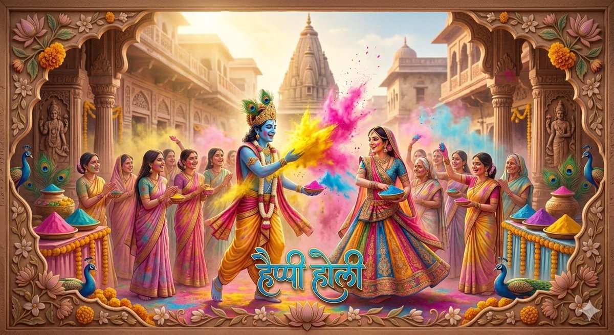 KamleshDixit23's tweet image. #HappyHoli to India and #HappyDiwali to the Middle East!