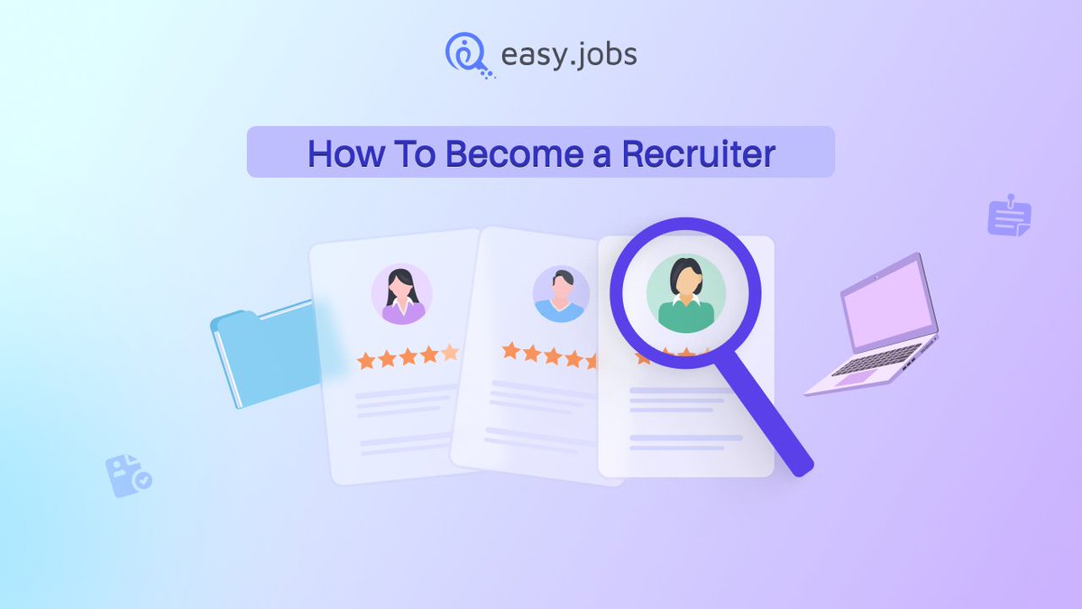 GoEasyJobs's tweet photo. Recruitment is one of the few careers where you can earn expert-level commissions without a specific degree. 🧵

But 80% quit in the first year because they don't understand the "Reality Check."

Here is your roadmap to becoming a top 1% recruiter:

https://t.co/T1mZPV7bvS https://t.co/I5ST8Tj8Bg