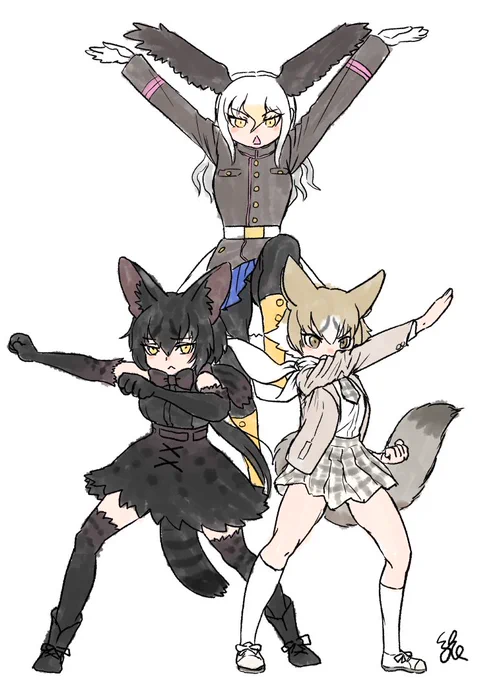 #3月になったから3人並んだ画像を貼ろうぜ