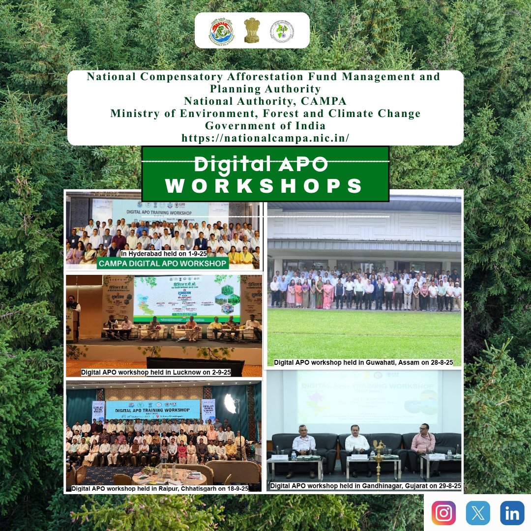 National Authority, CAMPA, MoEF&CC, GoI tweet media