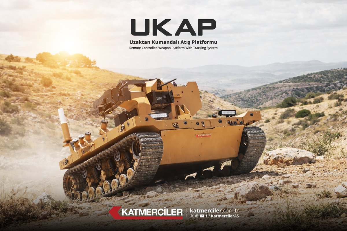 UKAP - Uzaktan Kumandalı Atış Platformu / Remote Controlled Weapon Platform With Tracking System

#Katmerciler #UKAP #insansızkaraaracı #İKA #remotecontrolled #weaponplatform #defence
#savunmasanayii #unmanned #savunma #military #armoredvehicle #securityvehicles #armouredvehicle